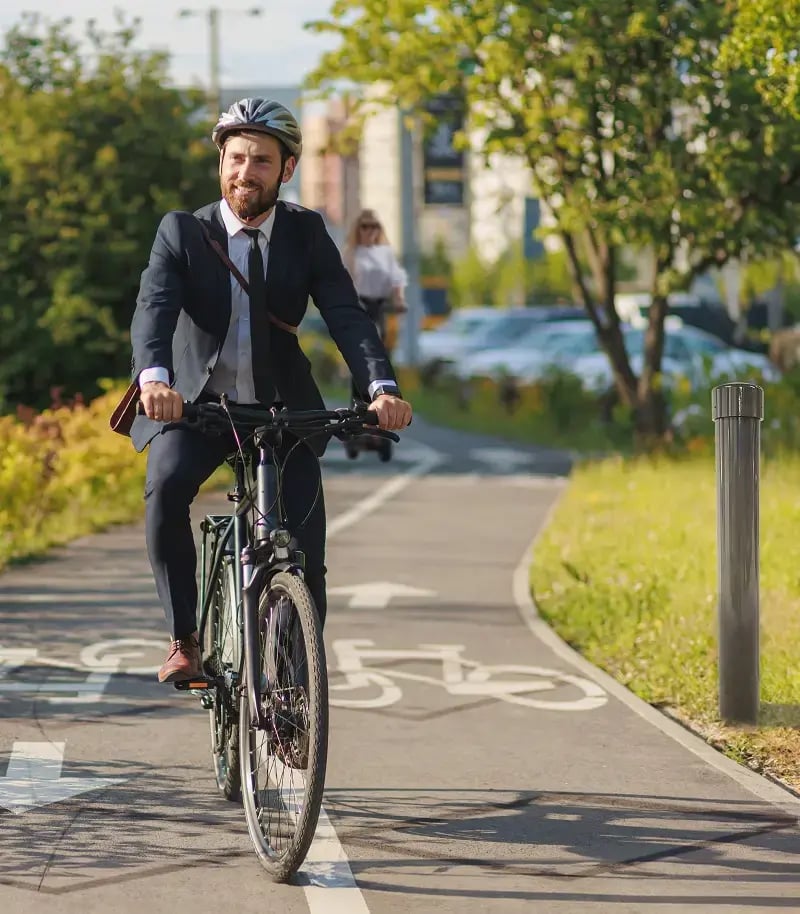 Urban MULTI Evo conta il numero di pedoni, ciclisti e scooter che attraversano la stessa corsia.
